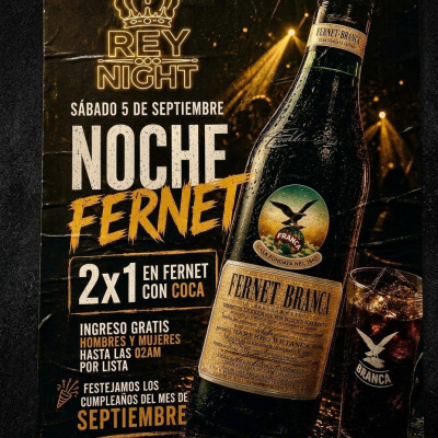 Rey Night Disco - Sabado 05 Septiembre