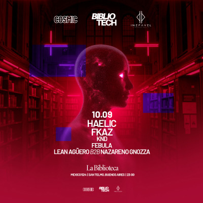 Jueves 10 de Septiembre - BIBLIOTECH - COSMIC - La Biblioteca