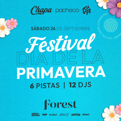 CHAPA CLUB 26/9 - FESTIVAL DIA DE LA PRIMAVERA
