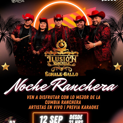 NOCHE RANCHERA EN PARQUE QUILPUE