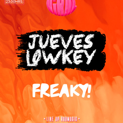 JUEVES LOWKEY EN CLUB LA RUBIA - FREAKY! / JUE 10 DE SEPTIEMBRE, 23HRS