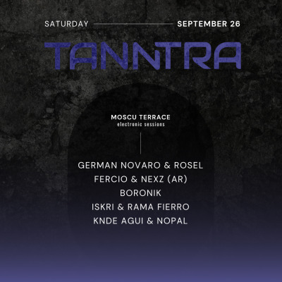 📿 TANNTRA COSTANERA | Sábado 26.09