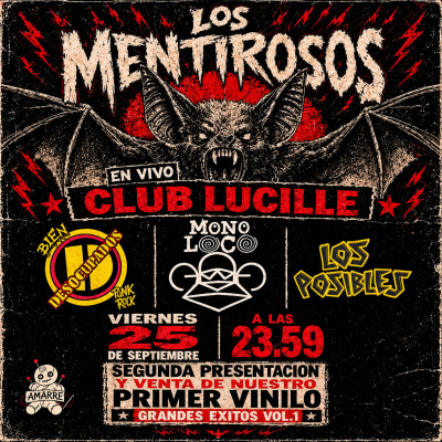 LOS MENTIROSOS 🔥 POR PRIMERA VEZ EN CLUB LUCILLE 🔥