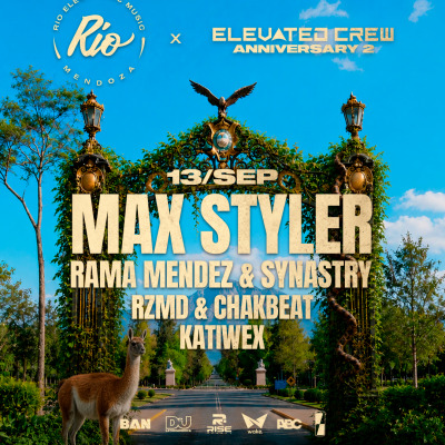 MAX STYLER || Elevated 2do Aniversario & Rio Electronic Music || Sunset Event