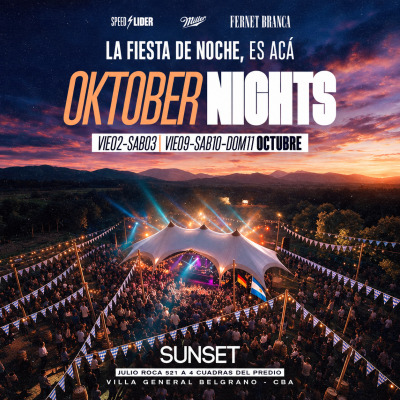 OKTOBERFEST EN SUNSET 2026