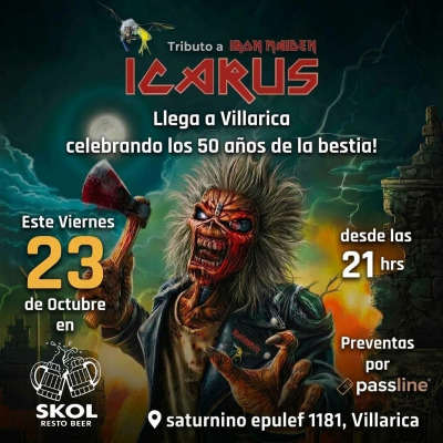 Icarus (Tributo a Iron Maiden) en SKöL