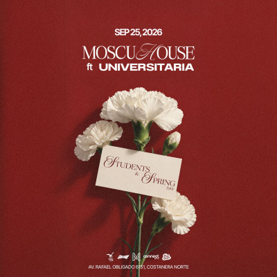 Moscu House X Universitaria - Students & Spring Day | Moscu Buenos Aires | Viernes 25 de Septiembre