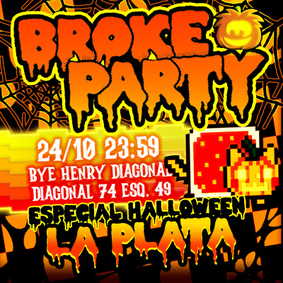BROKE PARTY en LA PLATA - Especial Halloween