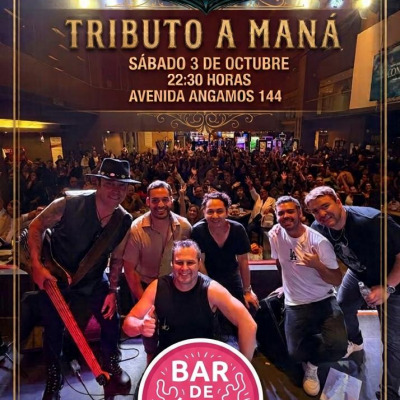 Tributo a Maná, San Blas en Bar Onix