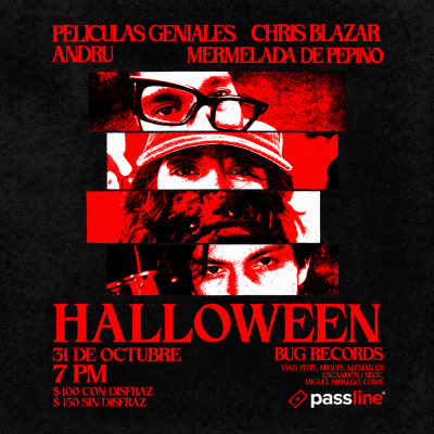 HALLOWEEN CON PELICULAS GENIALES, ANDRU, MERMELADA DE PEPINO Y CHRIS BLAZAR