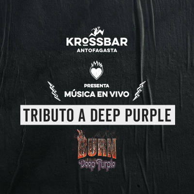 Afiche de TRIBUTO A DEEP PURPLE (+18)