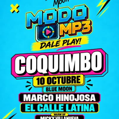 MODO MP3 - LA FIESTA DE LOS 2000🪩🕺 con DJ Marco Hinojosa By Blue Moon Coquimbo
