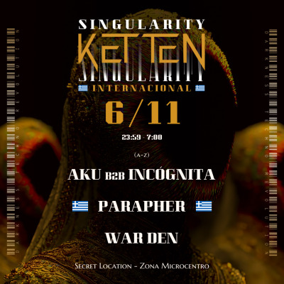 KETTEN SINGULARITY — Heavy Industrial Techno Rave, Buenos Aires