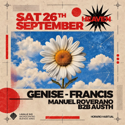 LIGNEE - SABADO 26 DE SEPTIEMBRE - GENISE - FRANCIS - MANUEL ROVERANO 🇺🇾 b2b AUSTH
