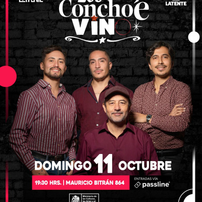Afiche de Daniel Muñoz y Los Concho e Vino