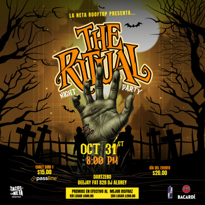 THE RITUAL — LA NOCHE MÁS OSCURA DE TACOS LA NETA ROOFTOP