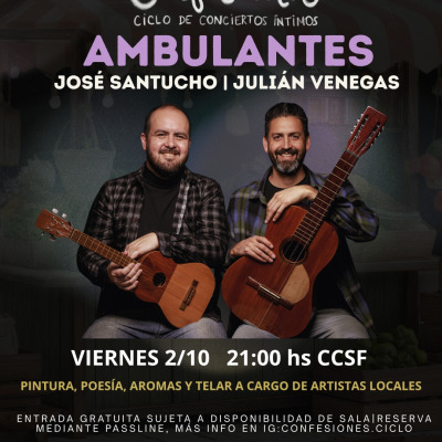 Confesiones Ciclo de Conciertos Íntimos