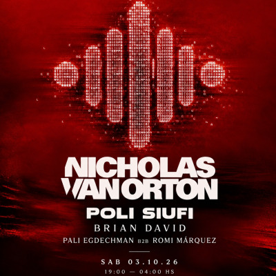 Downtempo Rooftop pres. Sábado 3 de Octubre, Nicholas Van Orton