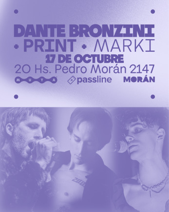 MUTA | Dante Bronzini - Print - Marki #música
