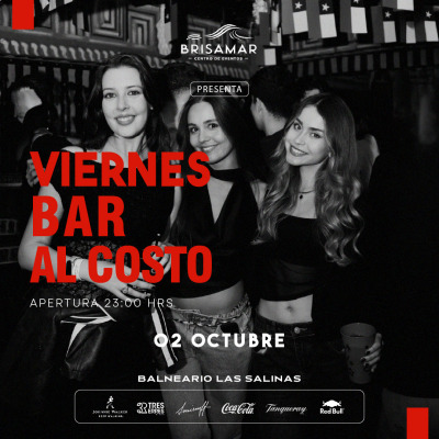 Brisamar Bar al costo Viernes 2 de Octubre