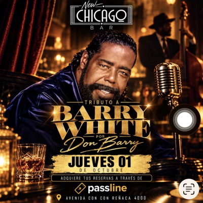 TRIBUTO A BARRY WHITE EN NEW CHICAGO BAR