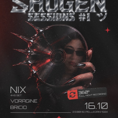 SHUGEN SESSIONS #1 - NIX 4hs set