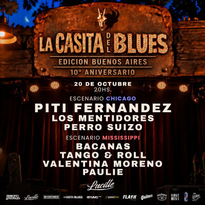 Casita  del Blues 10 años Edición Buenos Aires