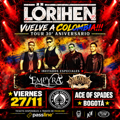LÖRIHEN vuelve a BOGOTA VIE 27/11