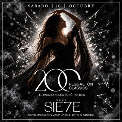 200 - REGGAETÓN CLASSICS - HOTEL W - SÁBADO 10
