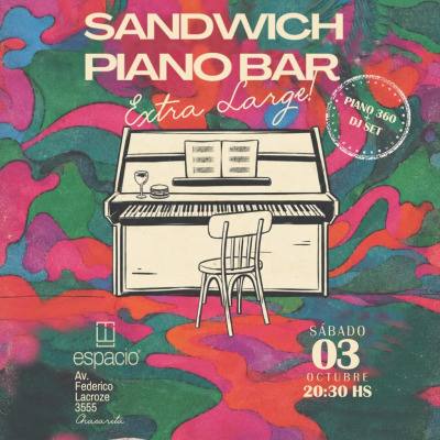 SANDWICH PIANO BAR - Edición Especial -