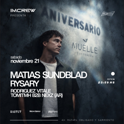 SAB 21/11 ANIVERSARIO MUELLE MATIAS SUNDBLAD - RYSARY