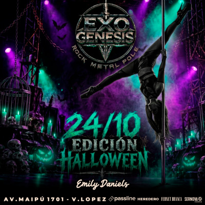 ExoGenesis Rock Metal Pole  edición Halloween