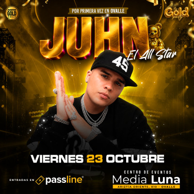 Juhn All Star en Ovalle - The Gold Party 2026🧸🇵🇷