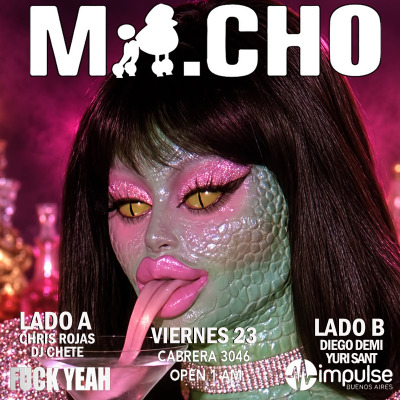 FIESTA MACHO VIERNES 23 DE OCTUBRE