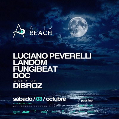 SABADO 03 OCTUBRE | AFTER BEACH | REÑACA - V REGIÓN