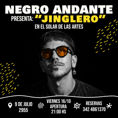 Negro Andante en Santa Fe