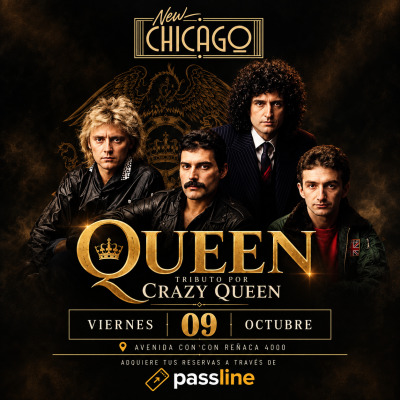 TRIBUTO A QUEEN EN NEW CHICAGO BAR