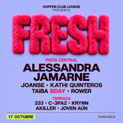 FRESH — ALESSANDRA JAMARNE | 17 OCTUBRE