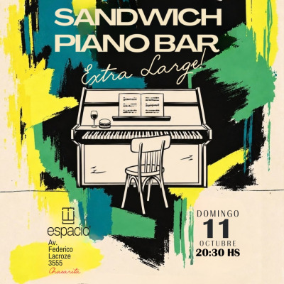 SANDWICH PIANO BAR - Edición Especial -