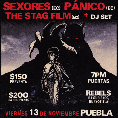 Pánico + Sexores + The Stag Film
