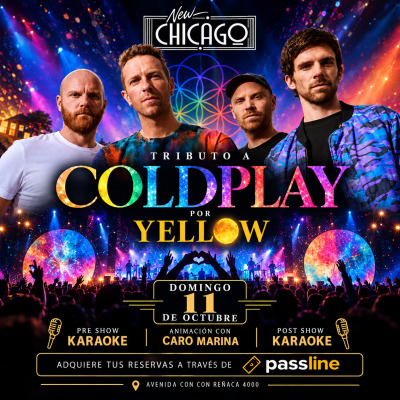 YELLOW TRIBUTO A COLDPLAY EN NEW CHICAGO BAR