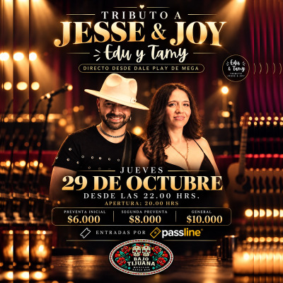 Tributo a Jesse & Joy por Edu y Tamy en Bajo Tijuana