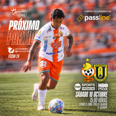 Cobresal vs Universidad de Concepción Liga de Primera Mercado Libre Fecha 24