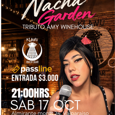 Tributo a Amy Winehouse en Klanu Rock Bar Valparaíso