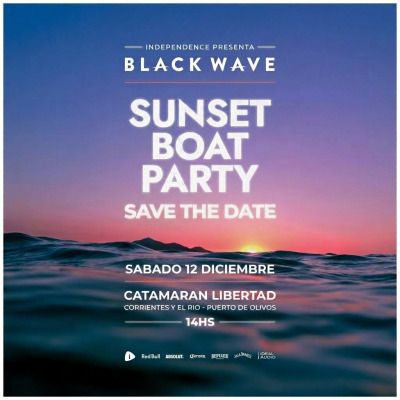 Black Wave Sunset by Independence Music