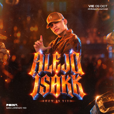 SHOW EN VIVO DE ALEJO ISAKK  EN POINT