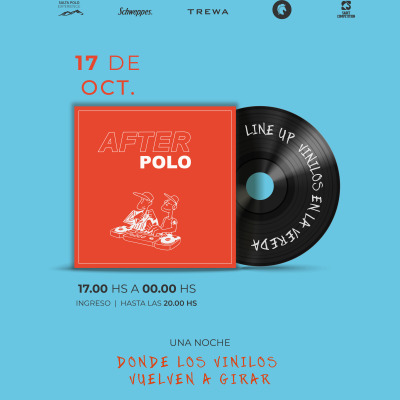 After Polo 17/10 - Vinilos en la vereda