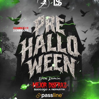 Domingo 11 Pre -  Halloween