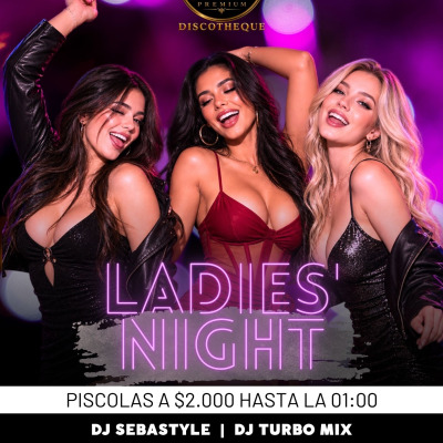 LADIES NIGHT SALA25 - VIERNES 16 OCTUBRE