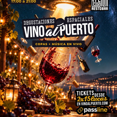 Vino al Puerto en Ferri Restobar Viña del Mar